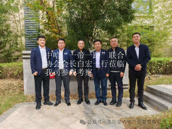 中哈“一帶一路”聯(lián)合協(xié)會會長白宏一行蒞臨我司參觀考察
